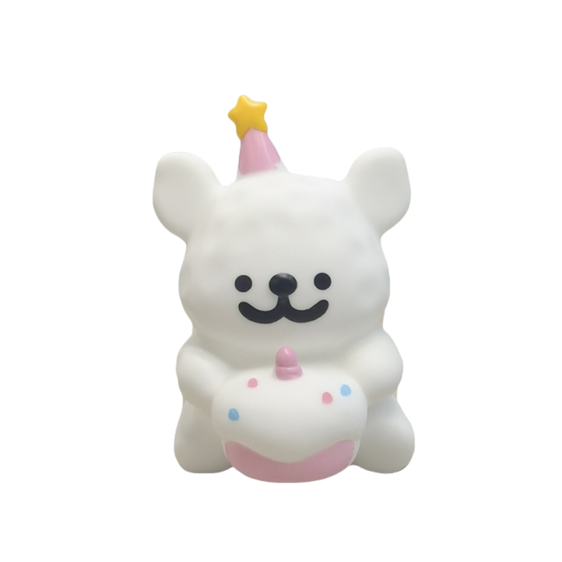 ins New Line Art Puppy Night Light Children's Bedroom Bedside Sleep Lamp Small Table Lamp Gift for Girls and Friends on Birthdays