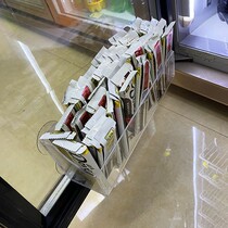Convenience store refrigerator refrigerated beverage box suction cup rack chocolate acrylic refrigerator door suction cup rack supermarket rack