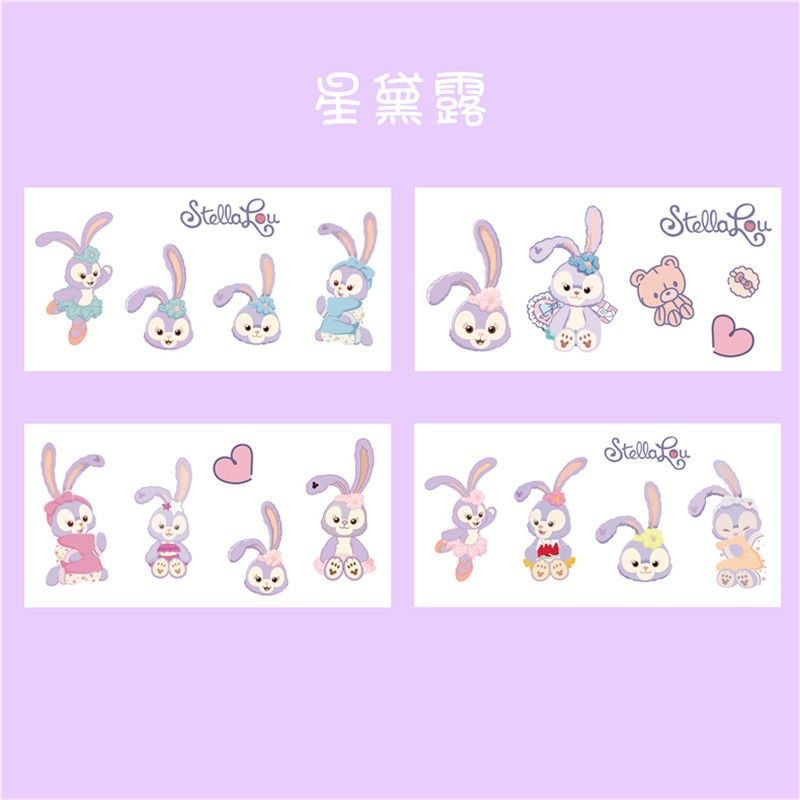 ins girl heart cute star dailu sticker hand account decoration sticker cartoon diary diy stationery thermos cup