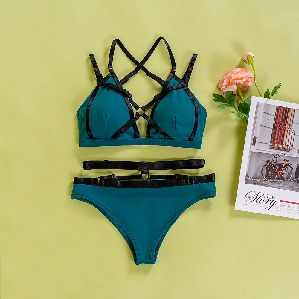 костюм pole dance hopewin新款新色运动套装分体美背专业高端性感钢管舞衣网红健身 Hope&win