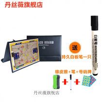 Jixingjiu basketball tactical board football tactical board tactical board basketball portable basketball football coach tactical board