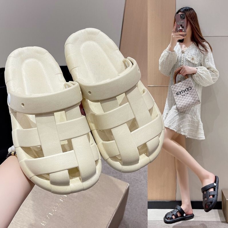Casual Outdoor Wear Closed-Toe Sandals for Women, Cute Summer Dual-Use Slippers, Non-Slip Comfortable Clogs, Beach Trendy Shoes Casual Outdoor Wear Closed-Toe Sandals for Women, Cute Summer Dual-Use Slippers, Non-Slip Comfortable Clogs, Beach Trendy Shoes