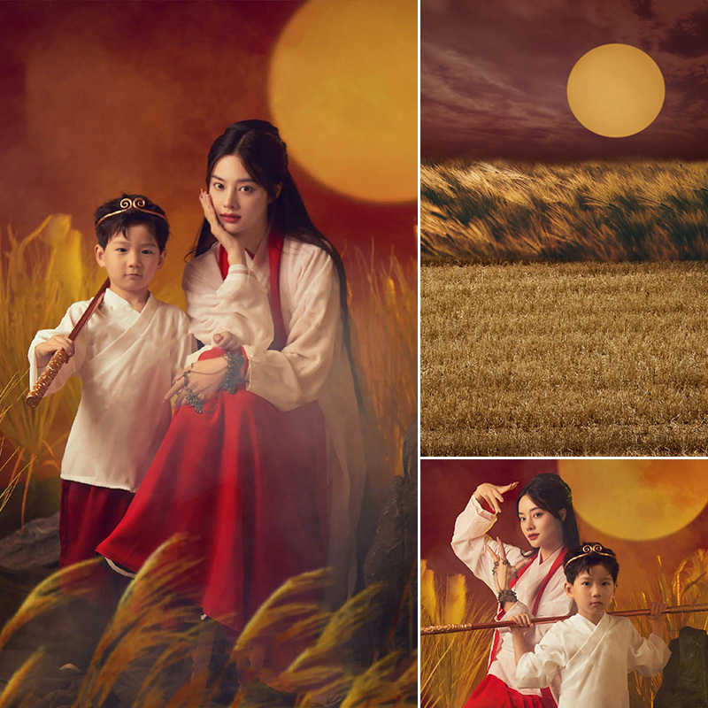 2024 New Big Talk Journey to the West Parent-Child Photo Personalized Creative Photo Studio Wedding Photography Children's Photography Background Paper Sunset Appointment Business Mh-0951 2024 New Big Talk Journey to the West Parent-Child Photo Personalized Creative Photo Studio Wedding Photography Children's Photography Background Paper Sunset Appointment Business Mh-0951