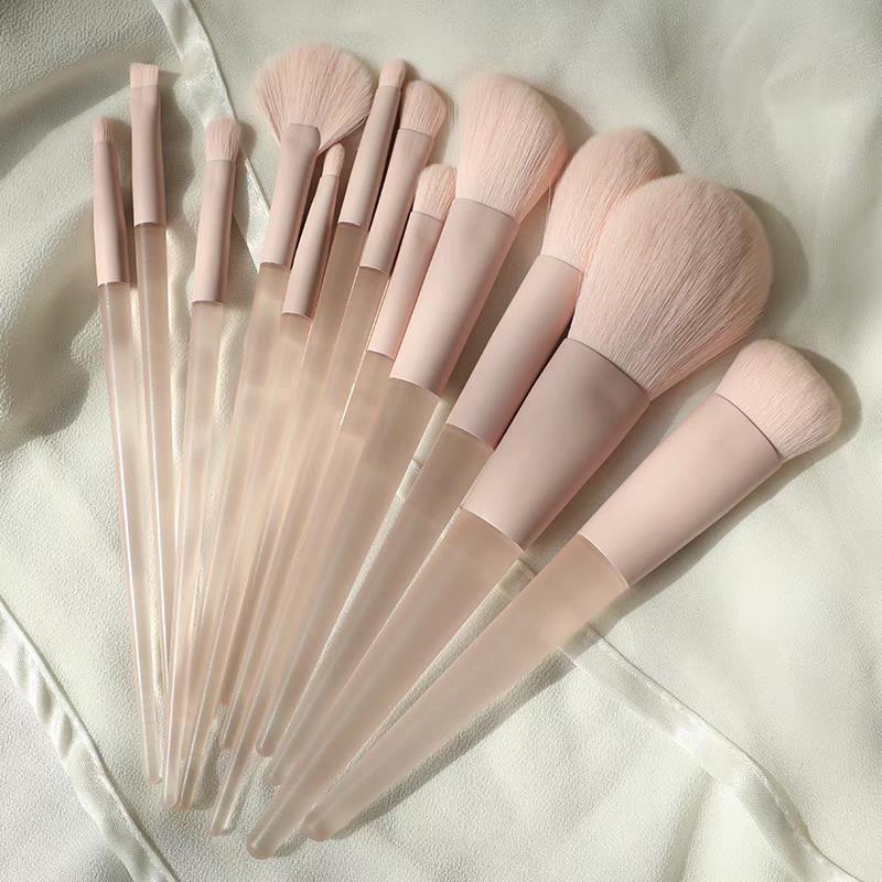 Japanese Small Pudding Beginner Makeup Brushes for Face Contouring, Detail Brushes, Eyeshadow Brushes, Nose Shadow Brushes, Fan Brushes, Cangzhou Brushes