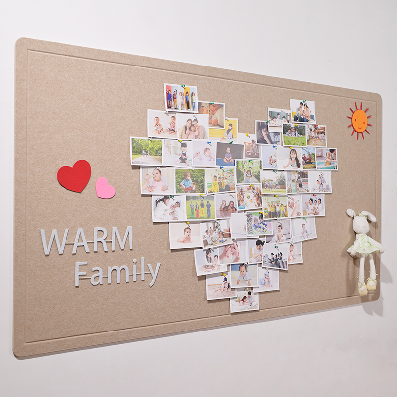 Punch-free felt plate photo wall hanging wall Custom Baby Decoration Background Plate Self-Adhesive Photo Wall Display Wall Sticker-Taobao