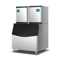 Depalong ice machine large commercial fully automatic milk tea shop equipment complete set of coffee KTV bar catering industry