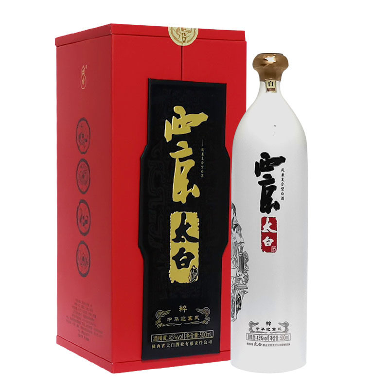 太白酒45度500ml西京太白酒粹凤兼复合型白酒评价- 淘宝网