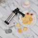 Stainless steel decorating gun diy cookie machine cute cake cream decorator multifunctional cookie machine