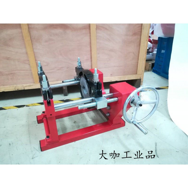 160 200PE screw butt welding machine 2-ring pe pipe hot-melt machine butt machine 160 screw single column (ordinary)) -Taobao