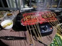 Electric barbecue oven Korean-style Home Non-stick Electric Oven Smokeless Grill OUTDOOR ELECTRIC GRILL PAN IRON PLATE BARBECUE GRILL PAN 