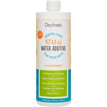 (Global Shopping Official Store) Oxyfresh Oxygen-friendly Cat and Dog General Tooth Cleanser 473ml Oral Cleansing