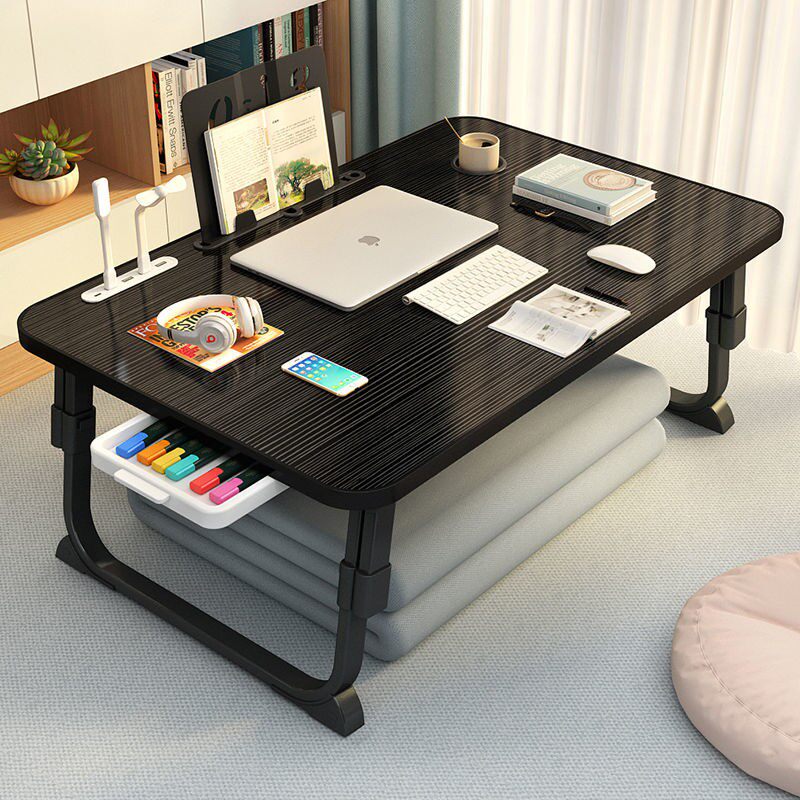 Bed desk folding small table LIFTABLE Lazy Person Table Students Study Table Floating Window Bedroom Sitting Dorm Room Deity-Taobao