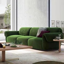 Italian Light Luxury Living Room Double Triple Fabric Casual Cottage Designer Sales Building Hall Reception Sofa