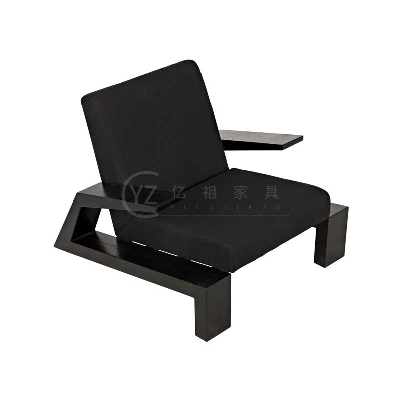 New Chinese Light Luxury Living Room Sofa Chair Hotel Lobby Sales Department Reception Chair Designer Leisure Chair