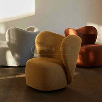 New Nordic Polar Clothing Leisure Chair Modern Light Luxury Single Chair Living Room Tiger Chair Bedroom Balcony Sofa Chair