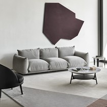 Nordic minimal small family living room single double triple lazy couch discover creative sofa sofa