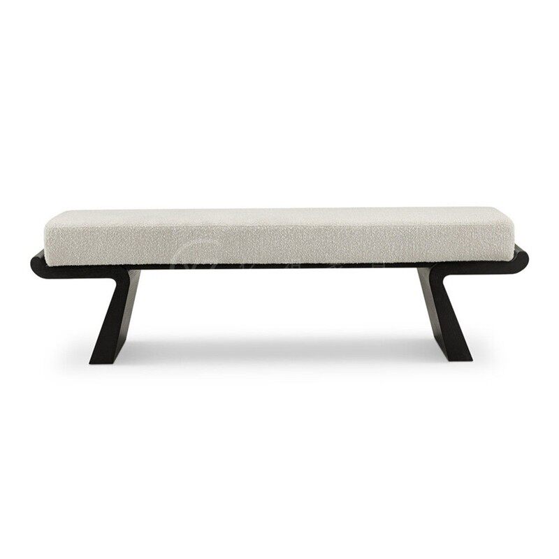 Neoclassical solid wood enter door changing shoe stool bedroom lamb suffin bench sales building office stall office