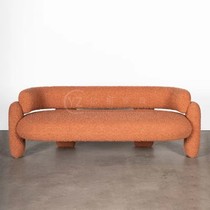 Small wind apartment lazy sofa chair Nordic minimal sample room café couch can be customized