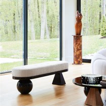 Hyun Wind Creative Geometric Living Room Sofa Bed Bed Bed Bed Bed Bed Bench Bench