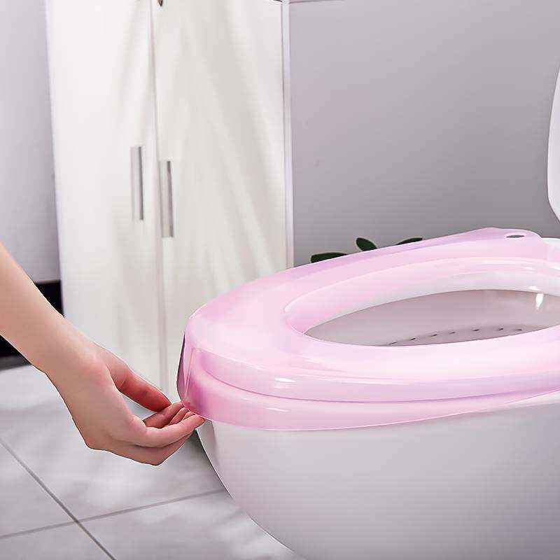 Xuli Toilet Sitting Circle Silicone Softgasket 2021 New toilet cushion Summer Seasons Universal Home Defecation cover