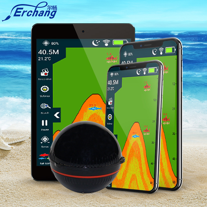 Fisher Wild Fishing Wireless Sonar High-definition Visual Underwater Phishing Detector Mobile Phone Ultrasonic Phishing God-Taobao