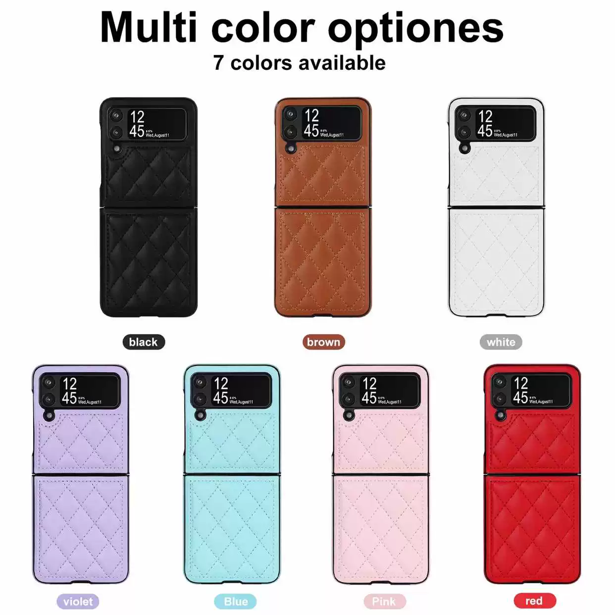 Galaxy Z Flip4 phone case with lamb print for Samsung Fold3