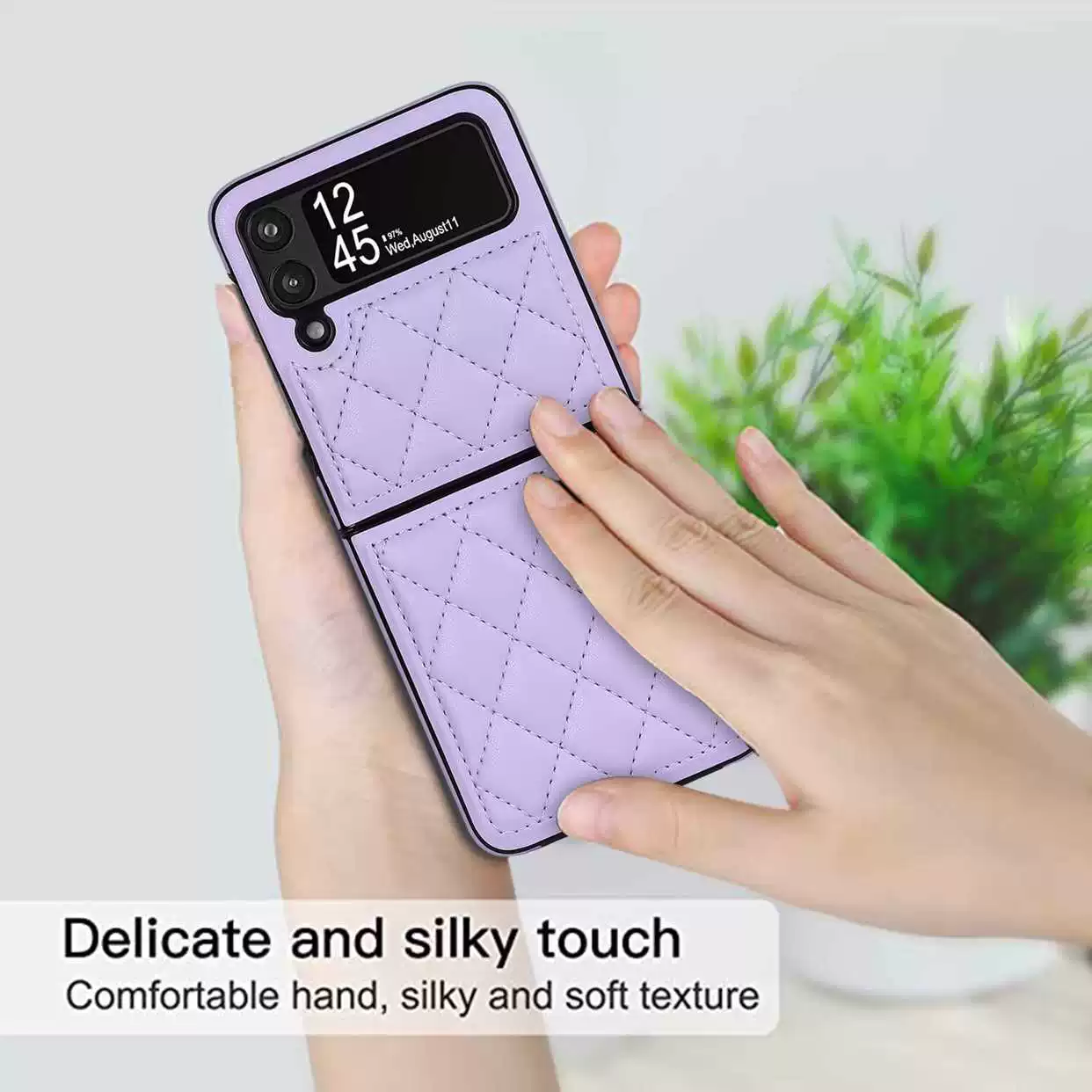 Galaxy Z Flip4 phone case with lamb print for Samsung Fold3
