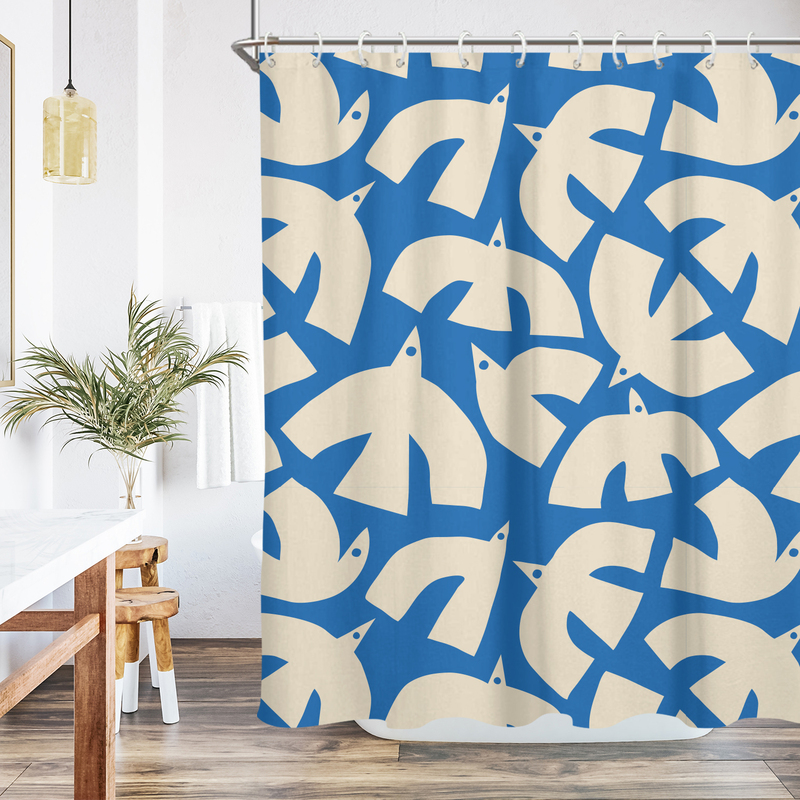 Abstract Bohemian Thickened Shower Curtain Bathroom Toilet Partition Curtain Waterproof Fabric Hanging Curtain with Hooks Mildew-Proof Abstract Bohemian Thickened Shower Curtain Bathroom Toilet Partition Curtain Waterproof Fabric Hanging Curtain with Hooks Mildew-Proof