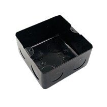 Bottom case ground socket base bounce pn up ground socket pre-buried dark case metal case P100 * 100 * 55