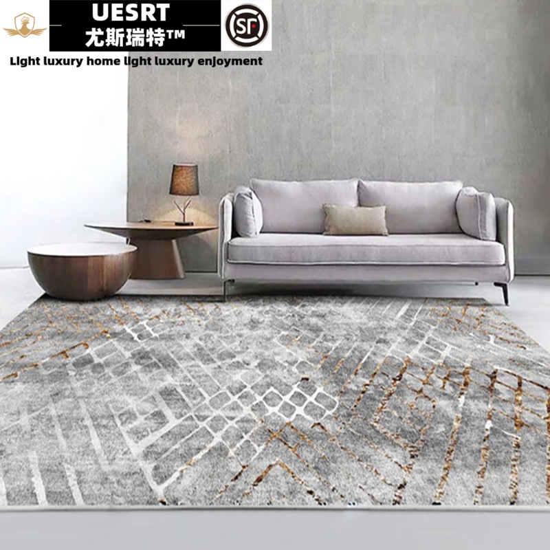 Living room Carpet 2022 new light extravaganza Superior Nordic blue wool tea blanket Bedrooms resistant to dirty and easy to handle