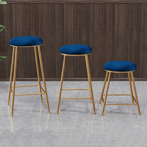 Klein blue light extravagant stool Home net red small stool short stool Nordic round stool modern minimalist creative bench
