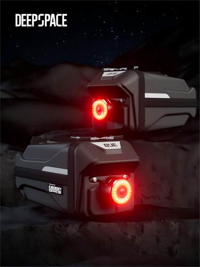 Велосипедный задний фонарь DEEPSPACE Q3Q5 для ночной езды, умный стоп-сигнал, сумка-подсветка для седла, для горных и шоссейных велосипедов