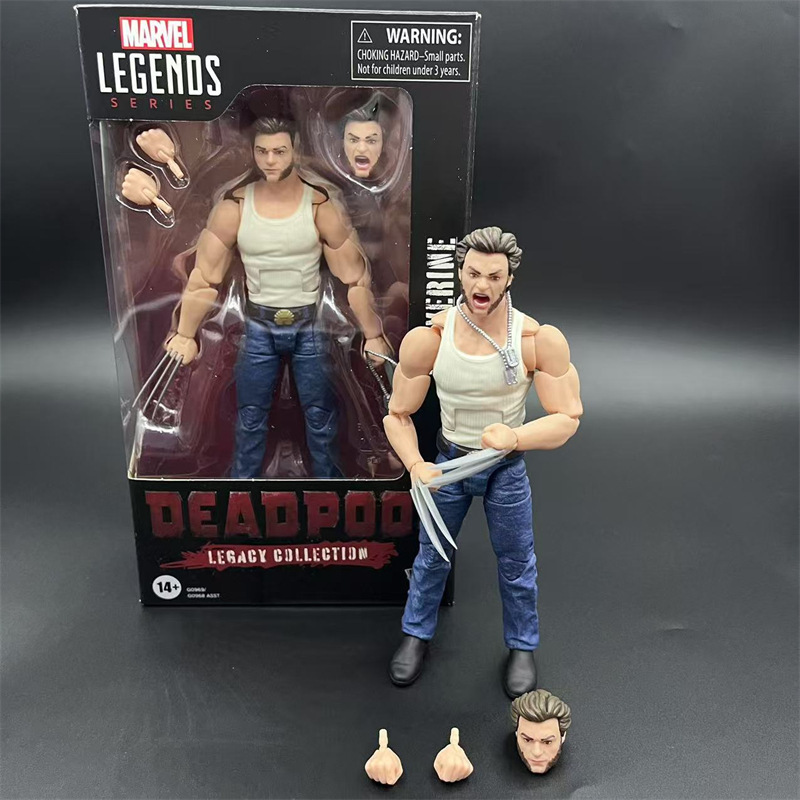 Marvel Legends Vest Wolverine Unicorn Deadpool Uncle Wolverine Logan X-Men 6inch Action Figure Toy