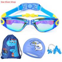 Swimming Goggles for Kids Professional Silicone Racing stand