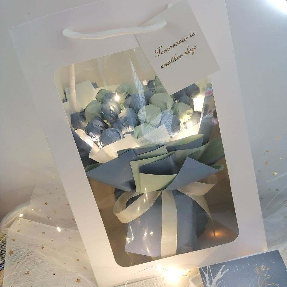 Bouquet Creative delivery boyfriend Finished Stick Candy Bouquet Finished male and female friends Birthday Presents Male female friends Love