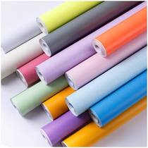 Childrens room self-adhesive wallpaper sticky stickers bedroom dormitory kindergarten stickers renovation solid color waterproof