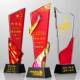 New Model of Crystal Trophy as a Retirement Souvenir, a Creative Military Gift for Fellow Soldiers, Brothers, Colleagues, Veteran Gatherings, and Platoon Leaders