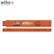 Wiha Weihan durable folding ruler fiberglass multifunctional carpentry ruler waterproof electric repair folding ruler 42068