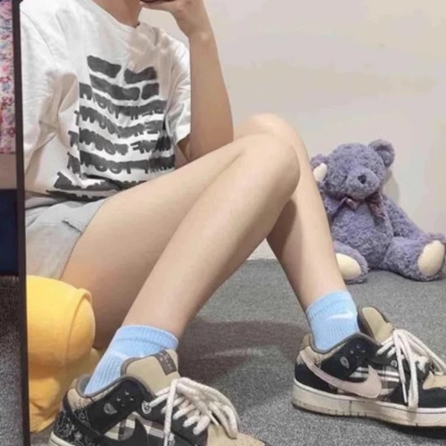 Nike, весенние летние носки подходит для мужчин и женщин, дышащие высокие сапоги для отдыха для спортзала, для бега