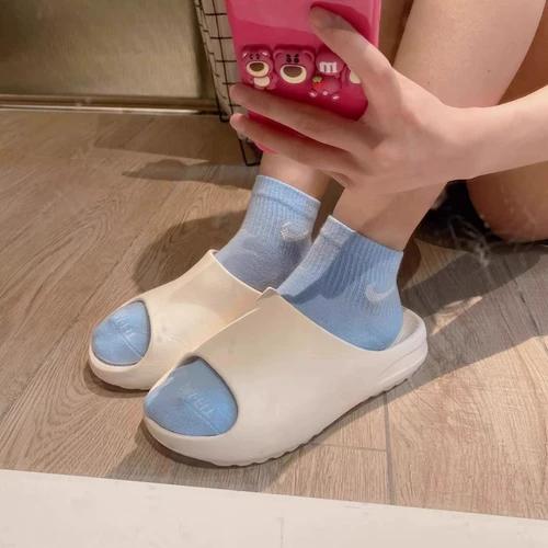 Nike, весенние летние носки подходит для мужчин и женщин, дышащие высокие сапоги для отдыха для спортзала, для бега