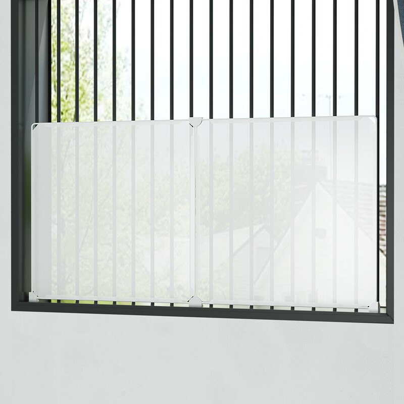 Balcony Guardrails Boarding barrier Anti-theft windows Shields Against Gamier Privacy Anti-Fall Guardrails Protective Partitions Waterproof and Rainproof