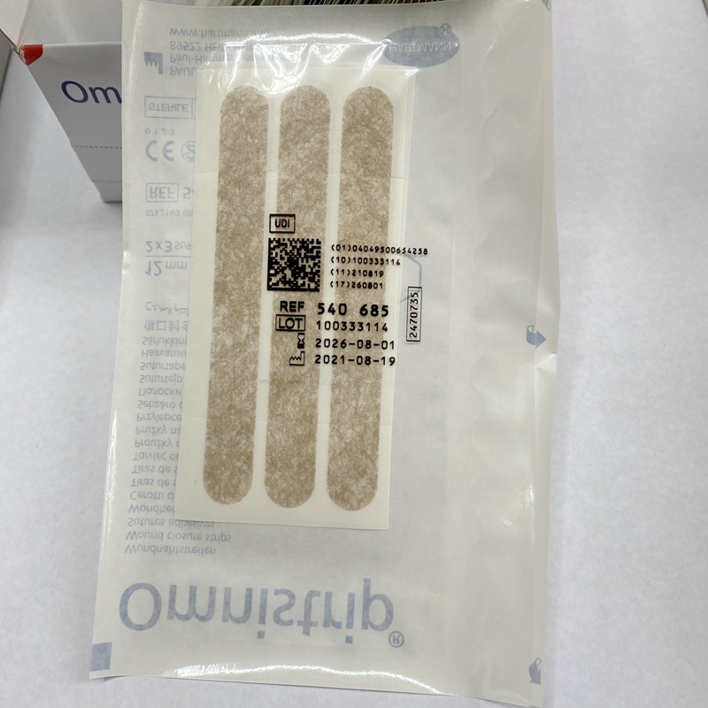 German pmnistrip import stitch-free adhesive tapes 12mm De-free posting of facial scarring repair anti-hyperplasia 5 packs-Taobao
