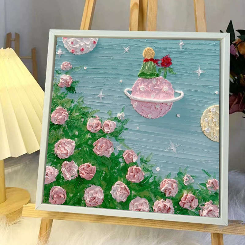 震惊!小王子立体画居然能自己动手做?这波DIY太上头了!🎨 -DIY-淘宝好物网