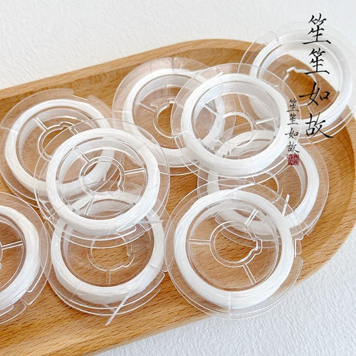 Сплющенная эластичная нить Duke из бисера, материал «сделай сам», ожерелье ручной работы, ювелирные изделия, износостойкий браслет, аксессуары из веревки