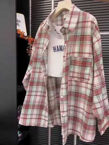 Ретро осенняя сексуальная рубашка, в американском стиле