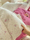 New Soft and Delicate Ultra-Soft Cloud Cotton Three-Piece Set, Cloud-Like Washed Cotton Soft Crinkled Gauze Duvet Cover Four-Piece Set