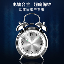 Alarm clock powerful to wake up louder and wake up the god device big volume alarm bells to work boy students use muted