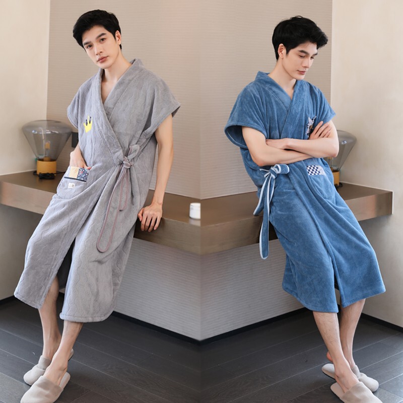 Men's Wearable Bath Towel, Men's Wrap Towel, 2024 New Model, Youth Absorbent Quick-Dry Home Bathrobe Men's Wearable Bath Towel, Men's Wrap Towel, 2024 New Model, Youth Absorbent Quick-Dry Home Bathrobe