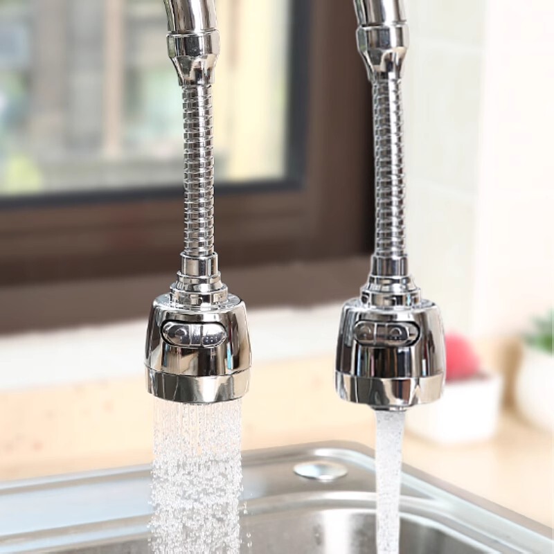Household Faucet Splash-Proof Nozzle Extension Water-Saving Spray Head Kitchen Tap Water Filter Shower Aerator