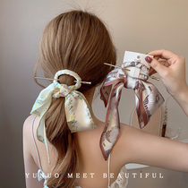 Silk scarf disc hair Hairpin Hairstyle Han Style Elegant Hair with Temperament Butterfly Knot with hair Hairpin Hair Hairpin Hairpin Hairpin Hairpin Hairpin Hairpin Hairpin Hairpin Hairpin Hairpin Hairpin Hairpin